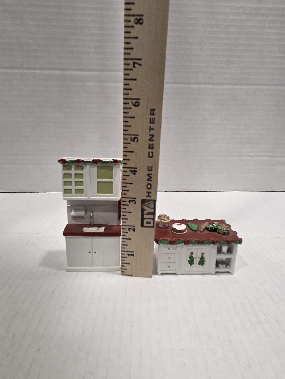 Collections ETC Christmas Kitchen Miniatures Dollhouse Vintage - Picture 8 of 8
